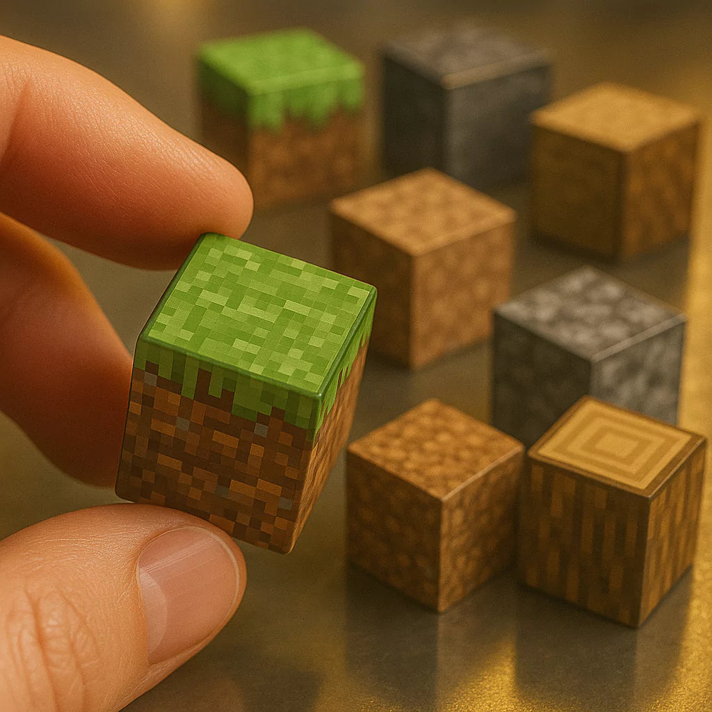 Bloc magnétique Lego Minecraft