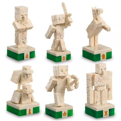 Un jeu d’échecs Minecraft parfait pour des moments de stratégie en famille et entre amis.