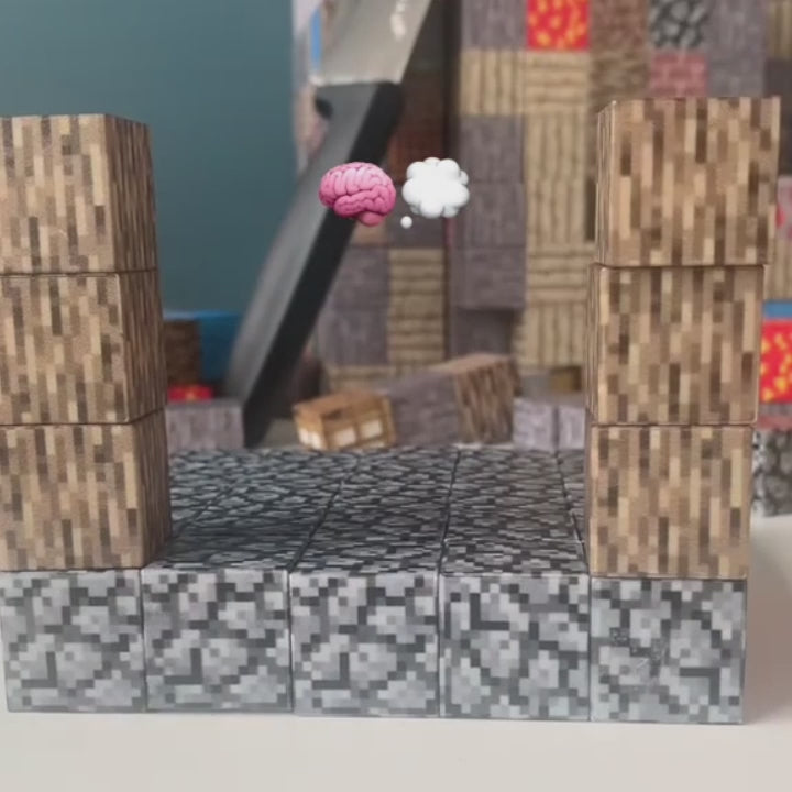 Sachet Lego Minecraft magnétiques